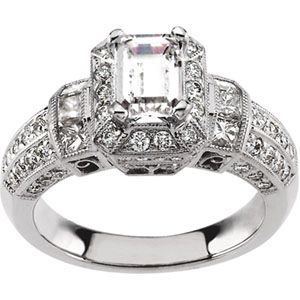 Semi-mount Engagement Ring or Band