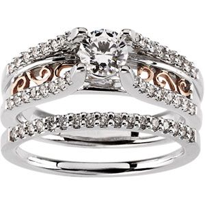 Semi-Mount Engagement Ring or Band