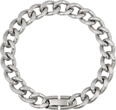 Stainless Steel Diamond Cut Curb Chain with Box Lock
