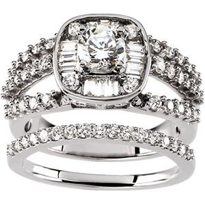 Semi-mount Engagement Ring or Band