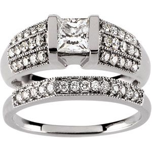 Semi-mount Engagement Ring or Band 