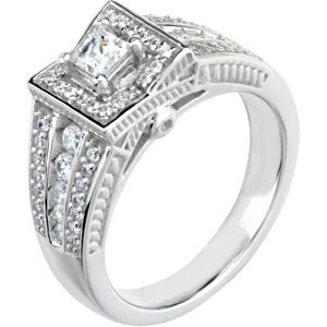 Semi-mount Engagement Ring or Band 