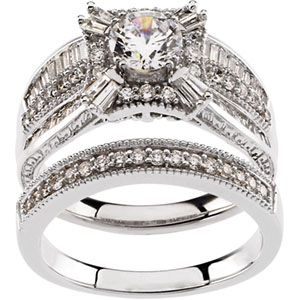 Semi-mount Engagement Ring or Band
