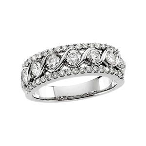 9/10 ct tw Diamond Anniversary Band