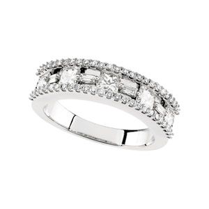 1 1/3 ct tw Diamond Anniversary Band