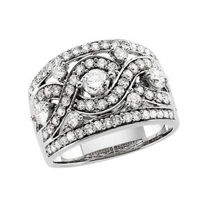 1 1/3 ct tw Diamond Anniversary Band