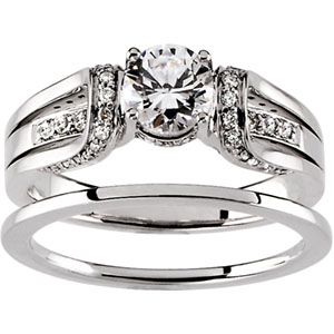 Semi-mount Engagement Ring or Band