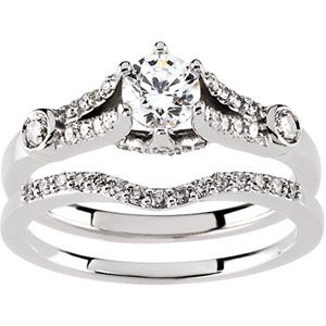 Semi-mount Engagement Ring or Band