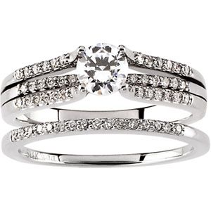 Semi-mount Engagement Ring or Band
