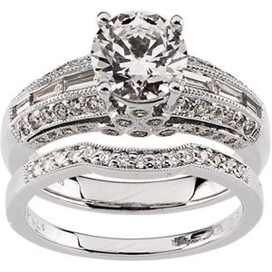 Semi-mount Engagement Ring or Band