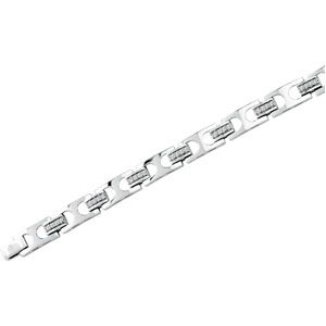 Men's Created Moissanite Bracelet