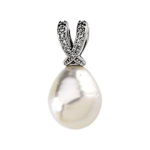 Diamond Semi-mount Pendant