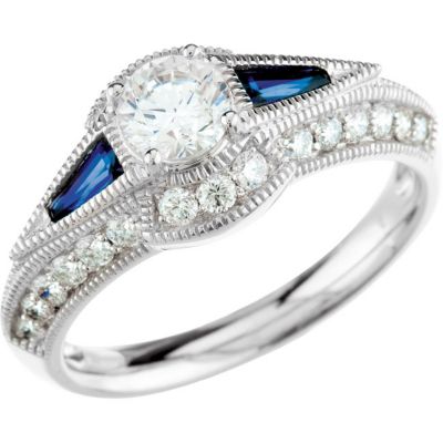 Semi-mount Engagement Ring or Band 