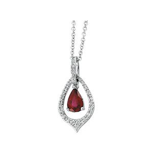 Diamond Semi-mount Necklace