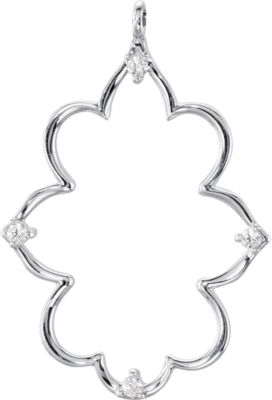 Fashion Dangle Component with Jump Ring for Round Stones