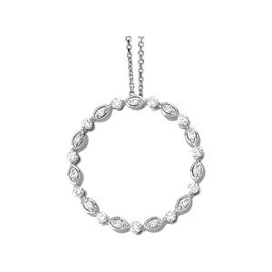 1/2 ct tw Diamond Pendant