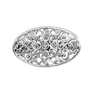 1/6 ct tw Diamond Brooch