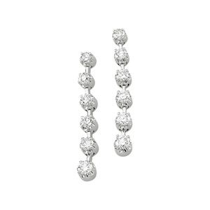 1 ct tw Diamond Earrings