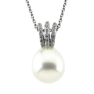 Diamond Semi-mount Pendant