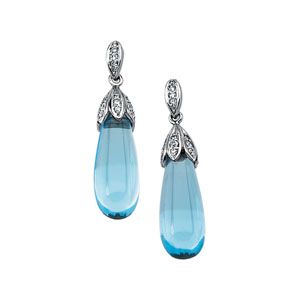 Diamond Semi-mount Earrings