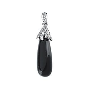 Drop Pendant Mounting for Briolette Center