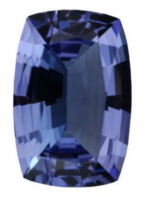 Antique Cushion Genuine Tanzanite (Black Box)