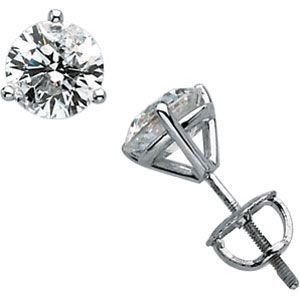 1/2 ct tw - 2 ct tw  I<sub>1</sub> G-H Cocktail-Style Diamond Stud Earrings