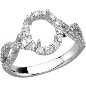 Diamond Semi-mount Ring