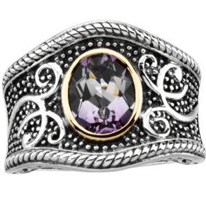 Genuine Amethyst Ring