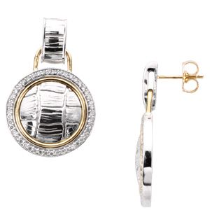 1/2 ct tw Diamond Earrings