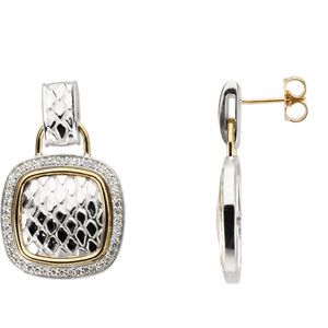 1/2 ct tw Diamond Earrings