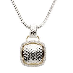 Snake Skin Pattern Pendant Mounting