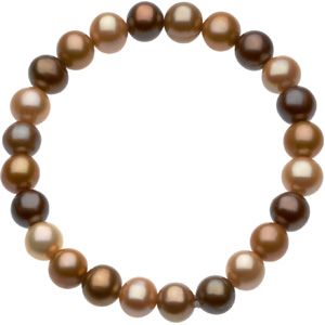Freshwater Cultured Dyed Chocolate Pearl Bracelet