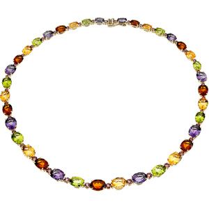Multicolor Gemstone Necklace