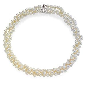 Freshwater White Cultured Pearl Necklace