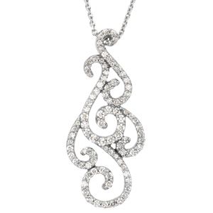 3/4 ct tw Diamond Pendant