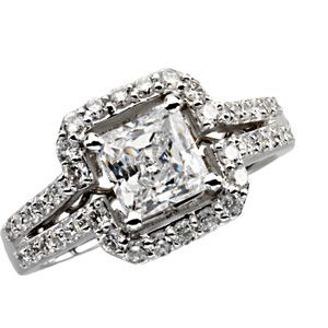 Semi-mount Engagement Ring or Band