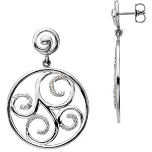 3/8 ct tw Diamond Earrings