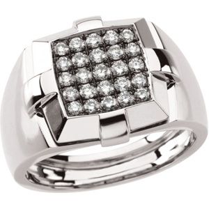 3/4 ct tw Gent's Diamond Ring