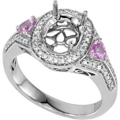 Diamond Semi-mount Ring 