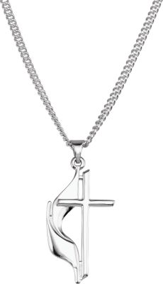 Methodist Cross Necklace