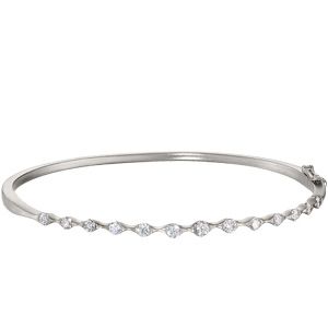 1 ct tw Stackable Diamond Bangle Bracelet