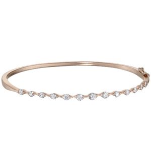 1 ct tw Stackable Diamond Bangle Bracelet