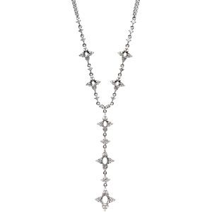 Diamond Semi-mount Necklace