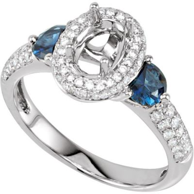 Diamond Semi-mount Ring