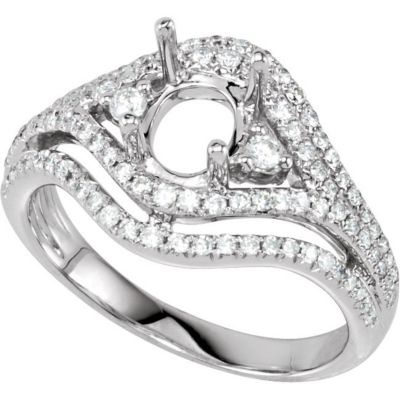 Diamond Semi-mount Ring