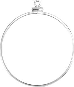 Coin Edge Screw Top Frame for U.S. $1.00 Coin