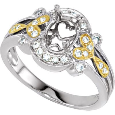 Diamond Semi-mount Ring