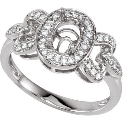 Diamond Semi-mount Ring