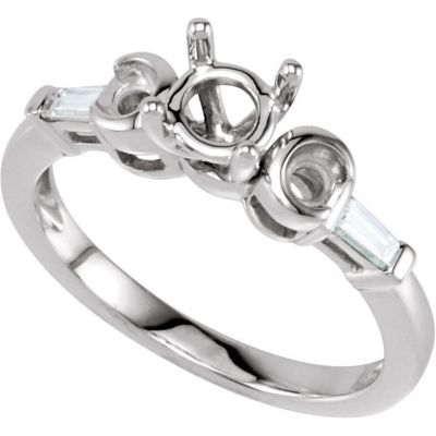 Diamond Semi-mount Ring